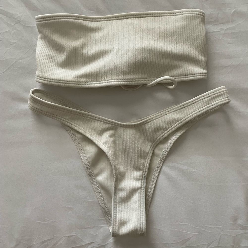 Zaful White Bikini Size Small